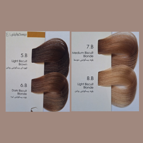 رنگ مو ماردو، رنگ مو بیسکویتی